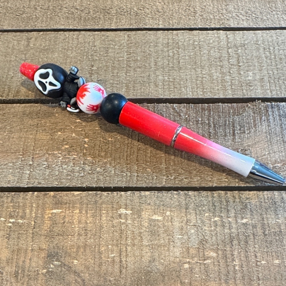 Red and Black scream Pen